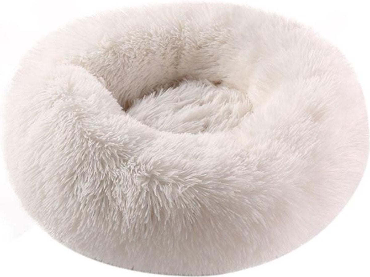 Sajan Hondenmand 50cm - Donut - Superzacht - Wasbaar - Wit