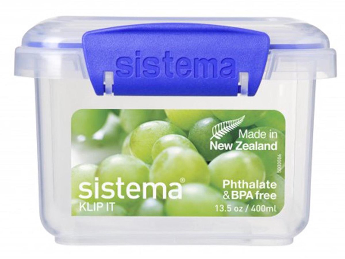 Sistema Klip it Voorraaddoos - Rechthoekig - 400ml