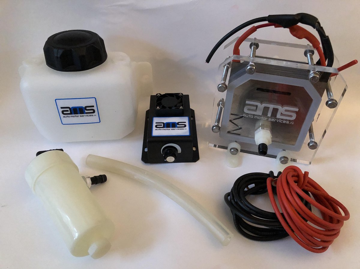 HHO starters kit | Dry cell 13 platen 316L RVS | 1