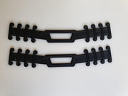 EarComfort 2 stuks zwart - Earsaver - Ear saver - Mondkapjes dragen zonder pijn en irritatie - earsavers mondmasker - aantrekhulp - mondkapje beschermstuk - draagband mondmasker - beschermer - strip voor mondkapje - earbuddie