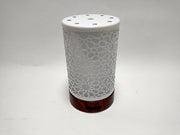 Aroma Diffuser 2021 "White Flowers" LED diffuser en sfeerverlichting met adapter.