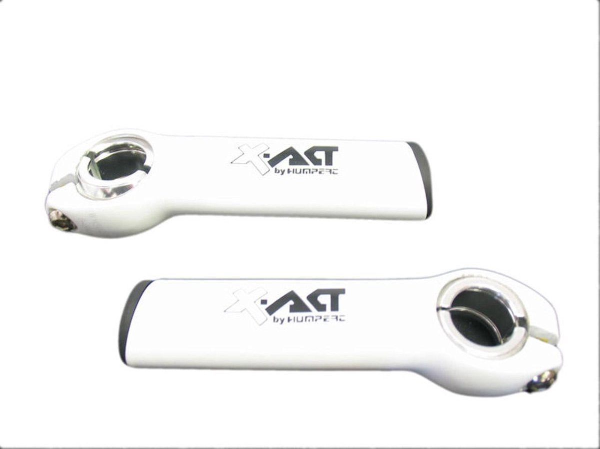 Bar-ends X-ACT Evo-1 wit verstelbaar 15 graden