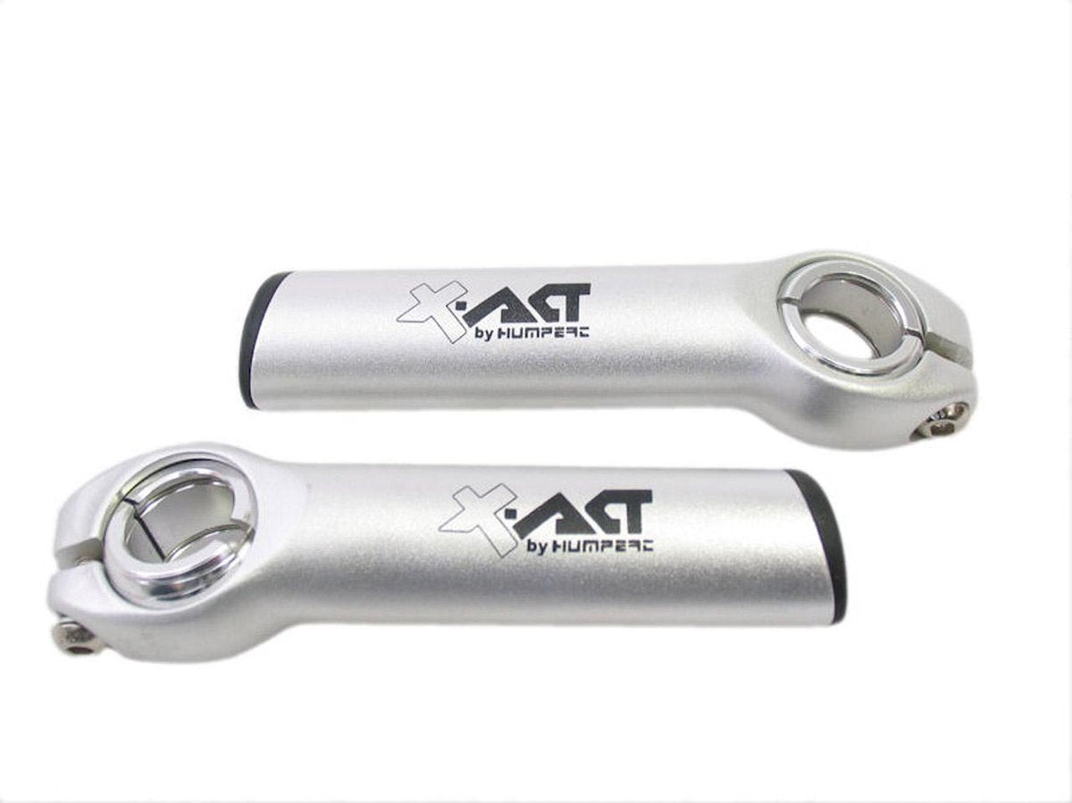 Bar-ends X-ACT Evo-1 zilver verstelbaar 15 graden