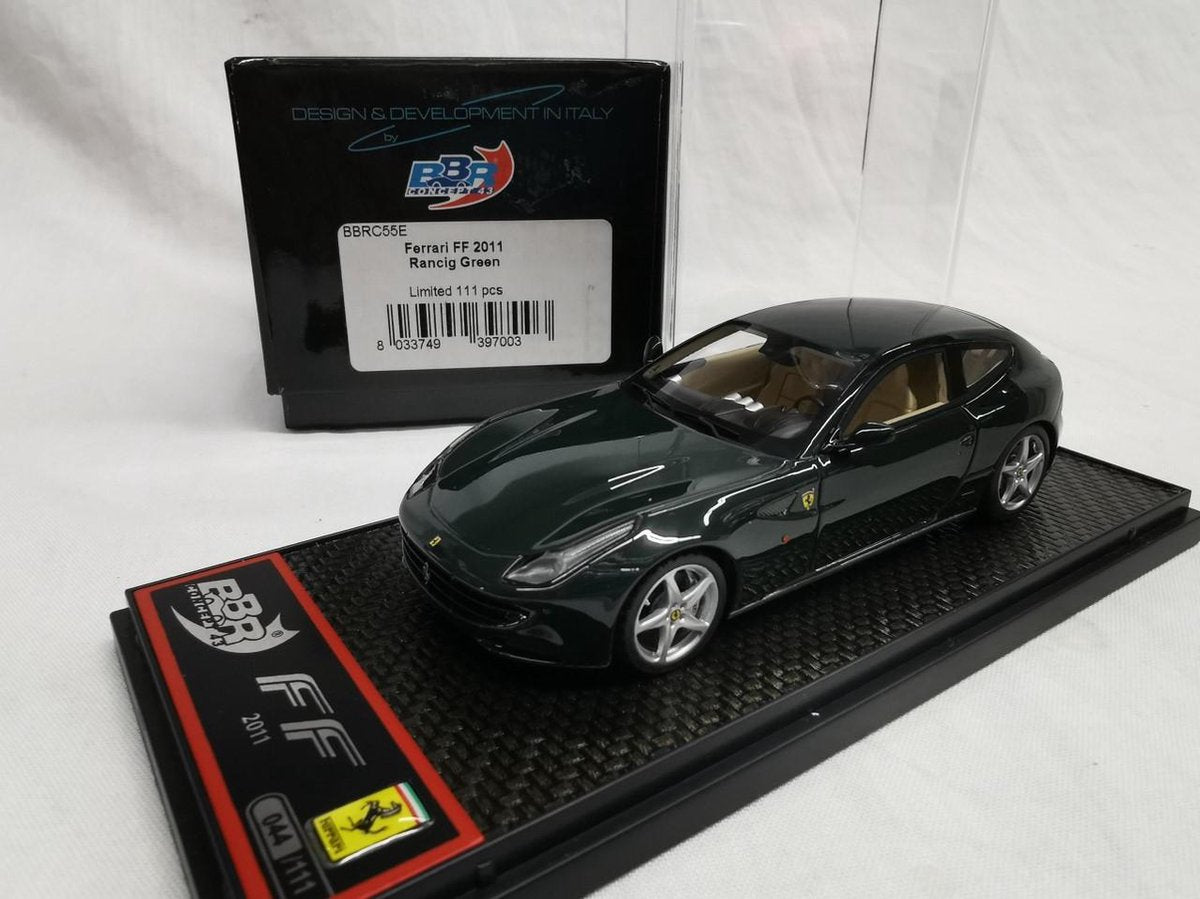 Ferrari FF 2011 Rancig Green 1-43 BBR Models Limited 111 Pieces