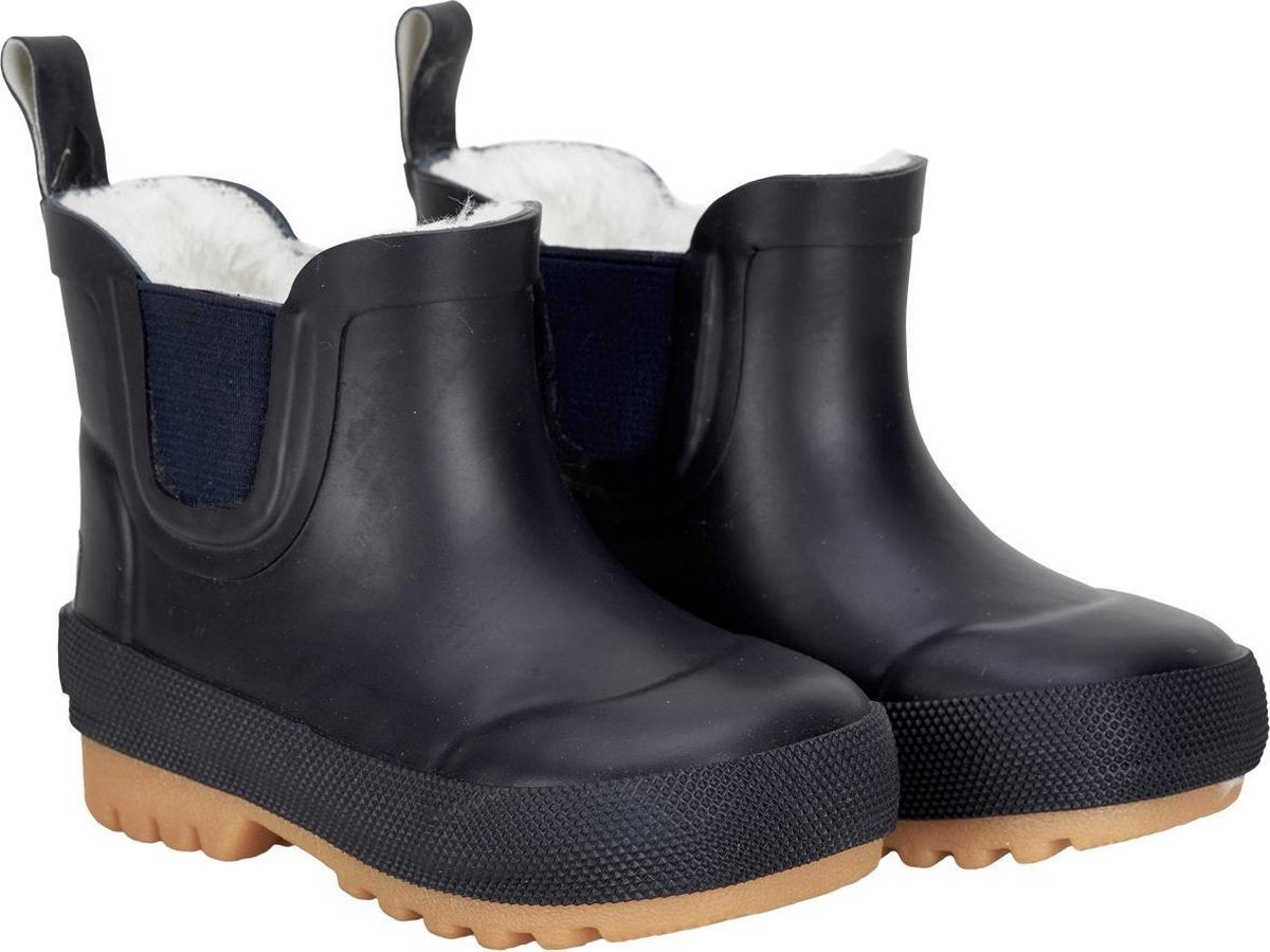 CeLaVi - Korte snowboots met fleece voor kinderen - Thermisch - Donkerblauw - maat 25EU