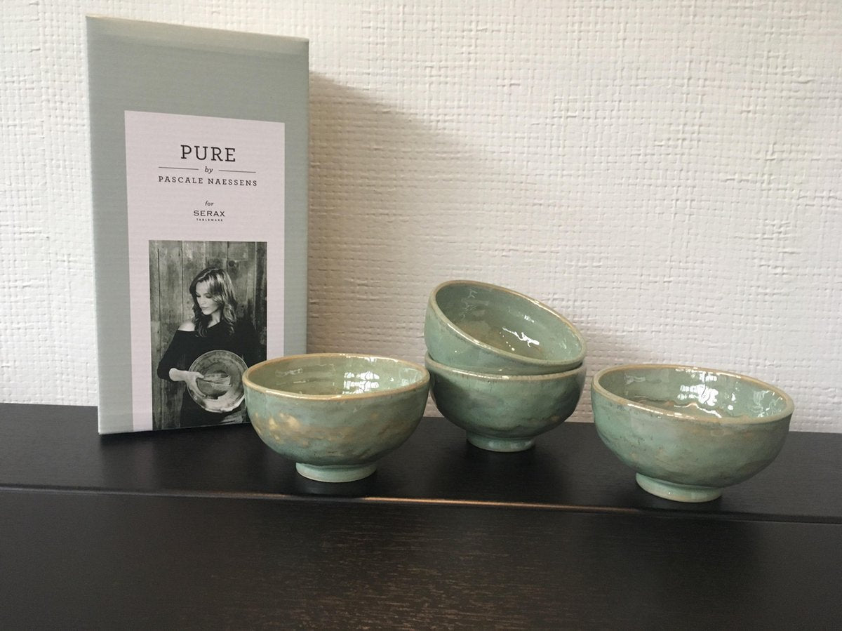 SERAX by Pascale Naessens kom extra small D11 H59 zeegroen (4 stuks)