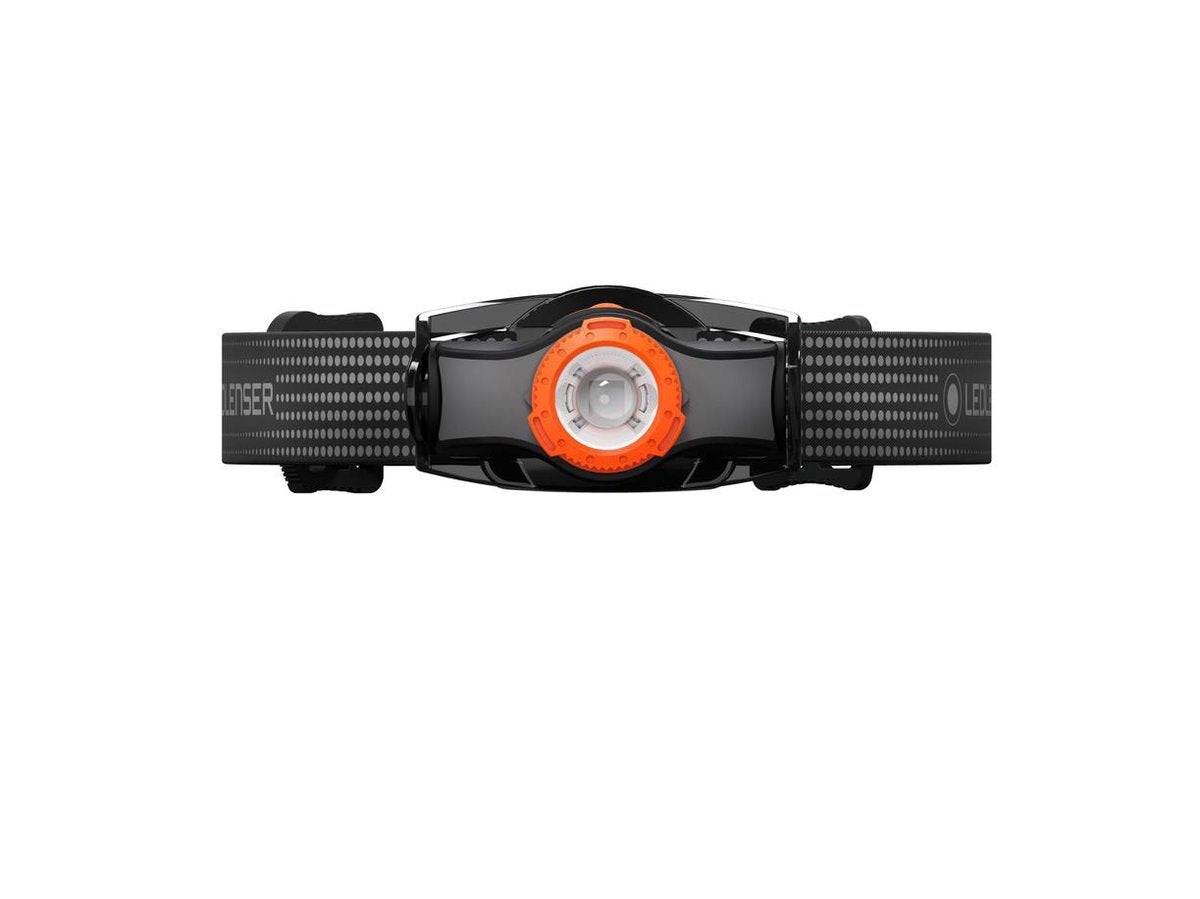 Ledlenser MH3 hoofdlamp - 200 Lumen - Zwart Oranje - focus