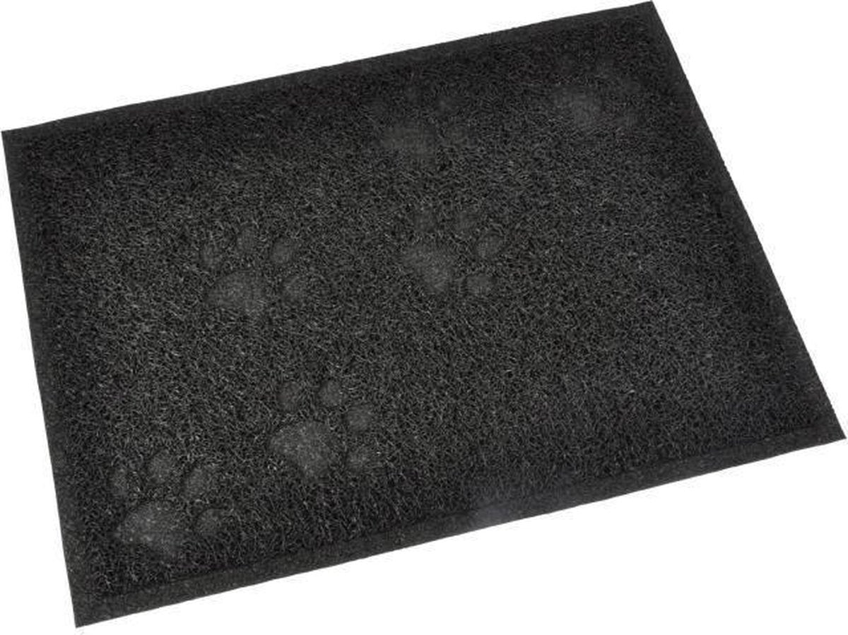 Rechthoekige kattenbakvulling - 30x40 cm - Zwart - voor kittens