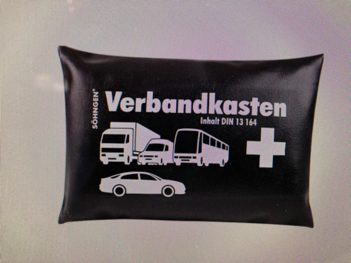 sohngen kfz-verbandkissen din 13164 bestukt zwart