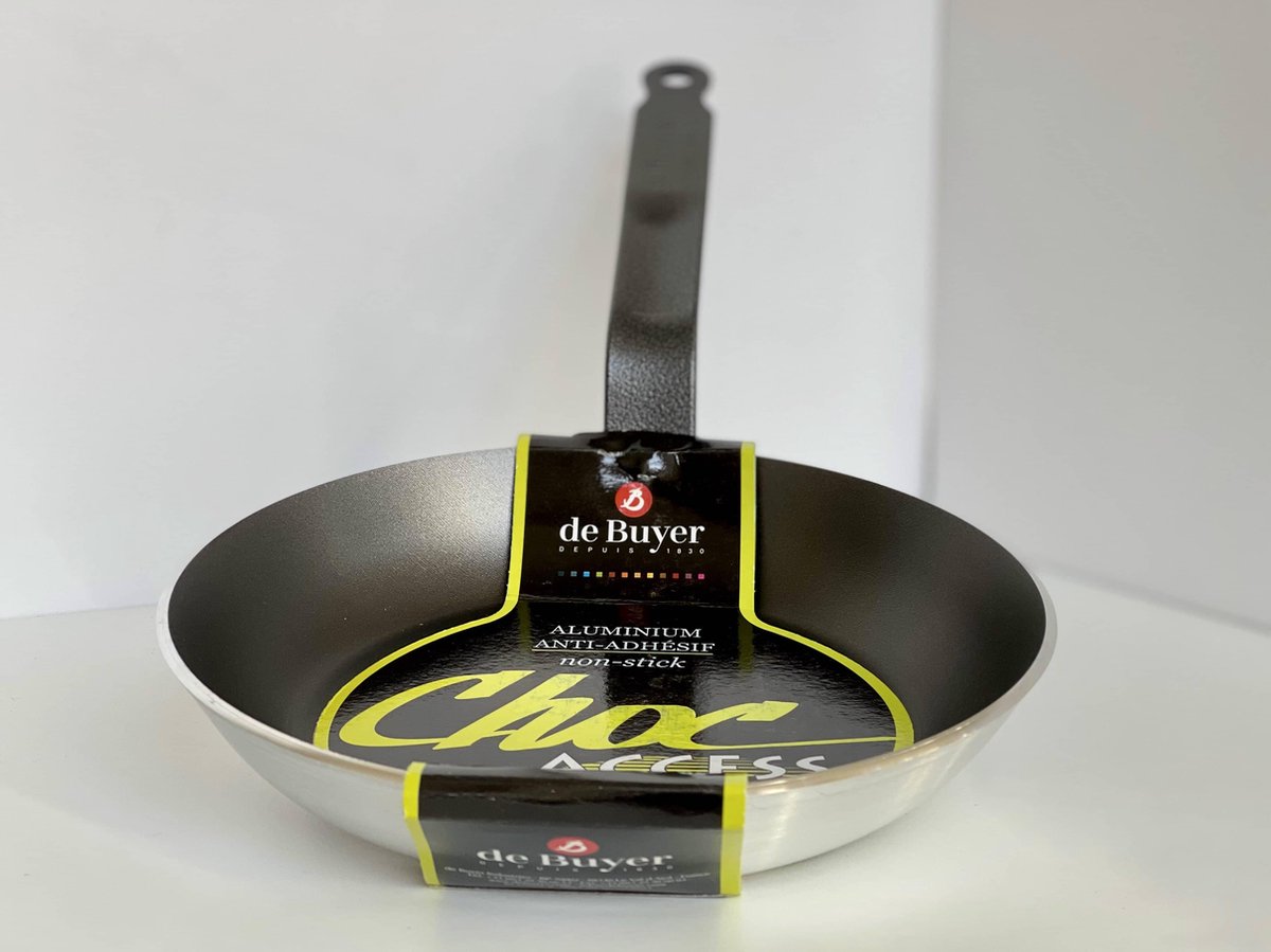 De Buyer Choc Access - Koekenpan - Anti Aanbak - 24 cm - Aluminium