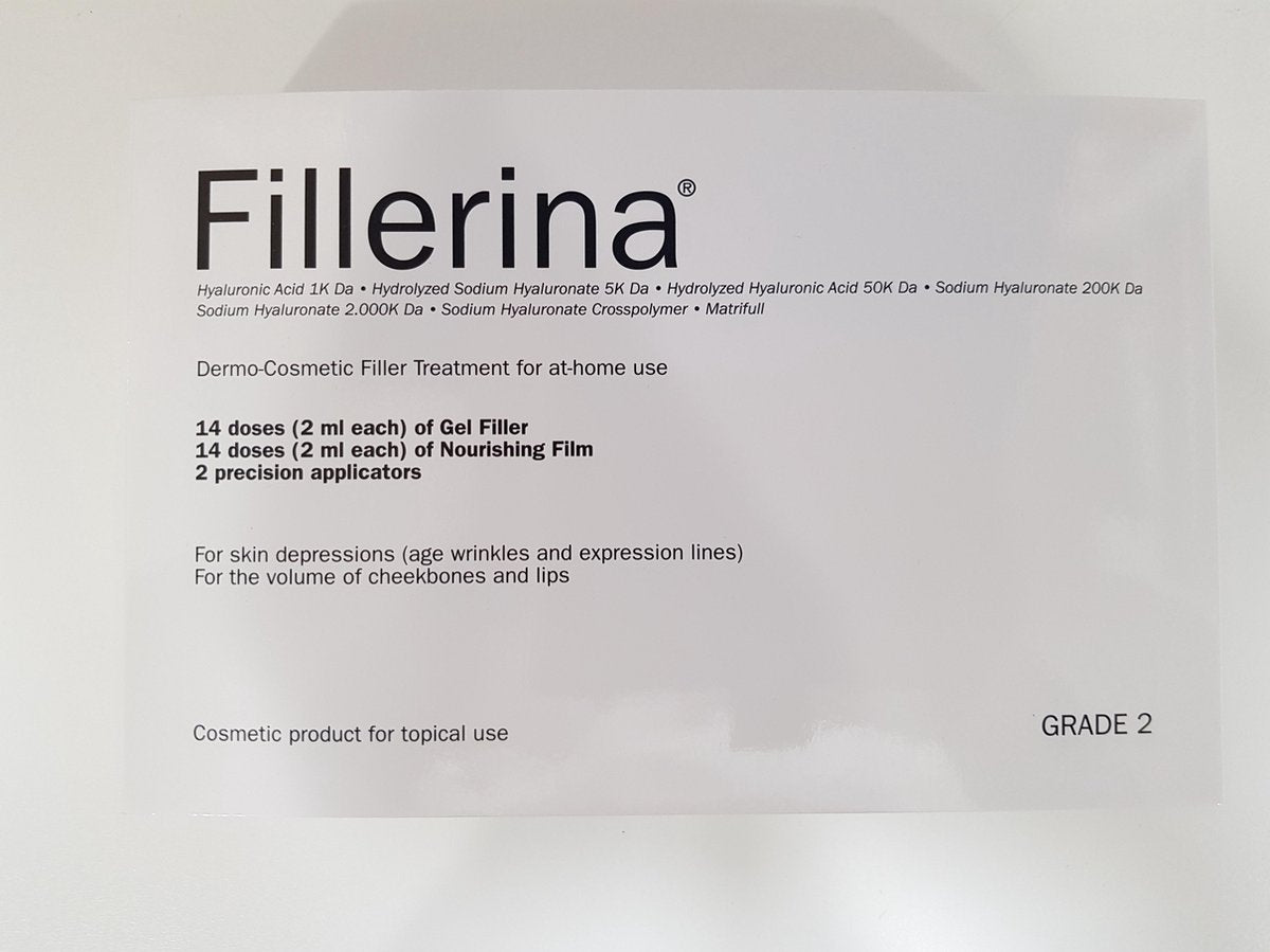FILLERINA FILLERBEHANDELING GRAAD 2  2X30ML