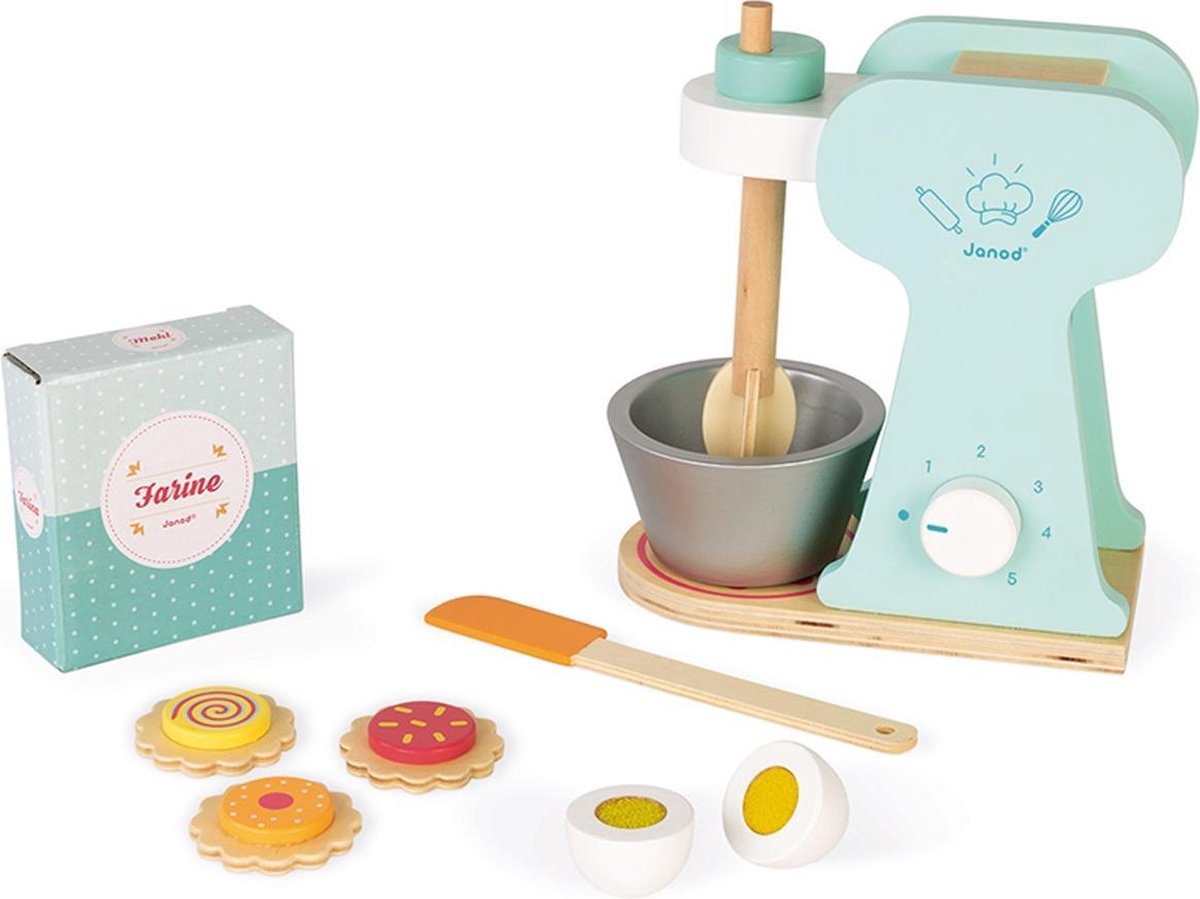 Janod - Keukenmachine bakset