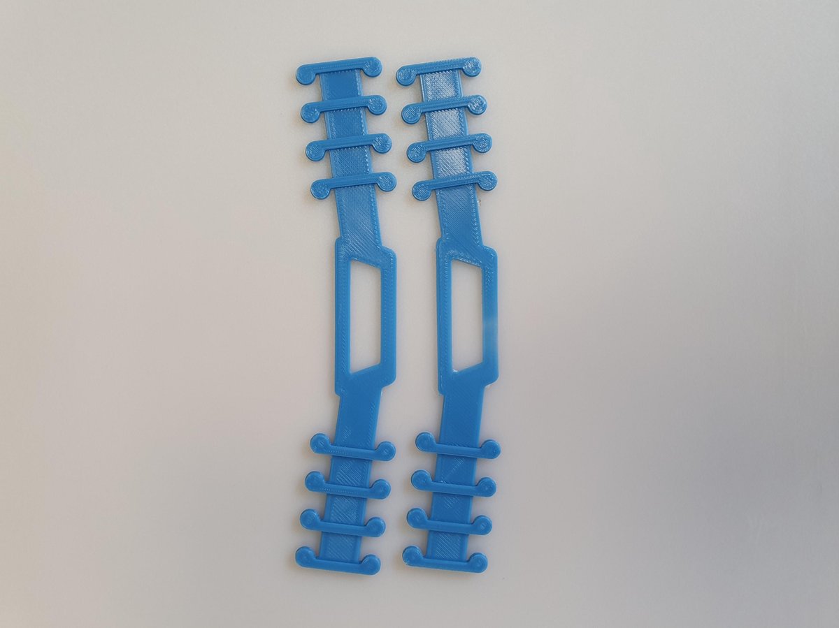 EarComfort LUXE 2 stuks blauw - Earsaver - Aansluithulp - Mondkapjes dragen zonder pijn en irritatie - mondkapjes houder - earsavers mondmasker - aantrekhulp - mondkapje beschermstuk - draagband mondmasker - earbuddies