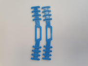 EarComfort LUXE 2 stuks blauw - Earsaver - Aansluithulp - Mondkapjes dragen zonder pijn en irritatie - mondkapjes houder - earsavers mondmasker - aantrekhulp - mondkapje beschermstuk - draagband mondmasker - earbuddies
