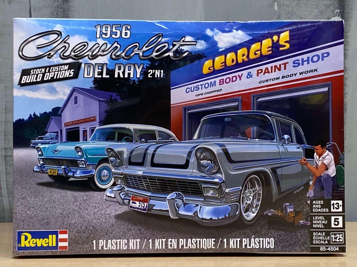 1:25 Revell 14504 Chevrolet Del Ray - 1956 Plastic kit