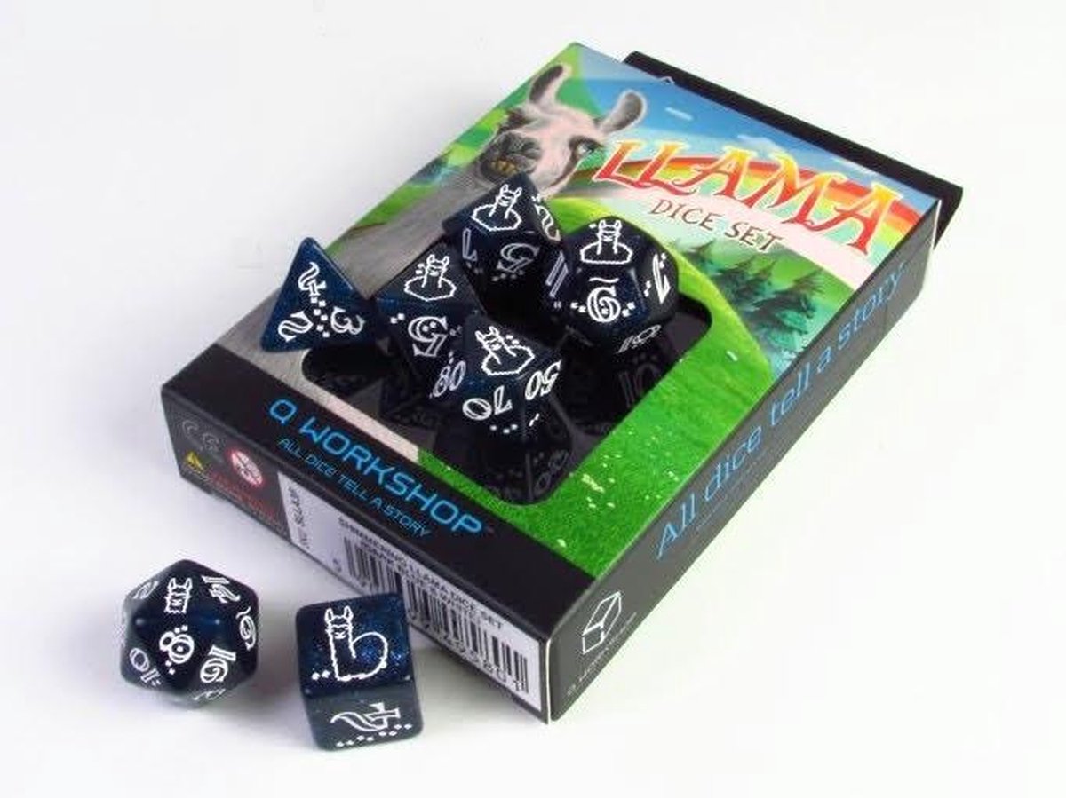Llama polydice set