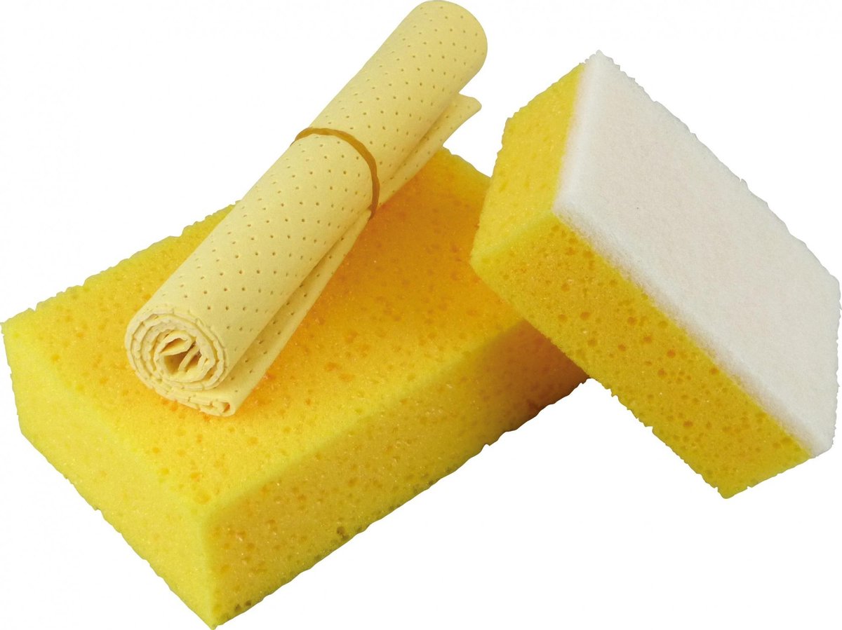Protecton Schoonmaakset 3-delig Geel