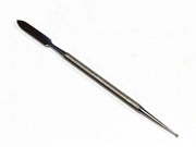 Rojafit Professioneel Manicure & Nagelstylisten Dubbelinstrument - French Ball & Spatula - RVS – 16cm.