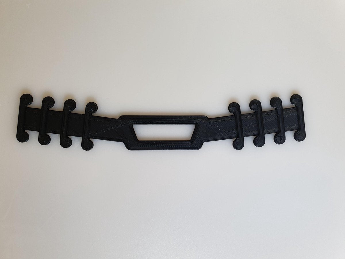 Extra Flexibele Earsaver EarComfort MEDISCH GETEST zwart - Earsaver - Ear saver - Mondkapjes dragen zonder pijn en irritatie - earsavers mondmasker - mondkapje beschermstuk - draagband mondmasker - beschermer - strip voor mondkapje - earbuddie