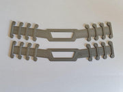 EarComfort LUXE set van 2 stuks zilver - Earsaver medisch getest - Ear saver - Mondkapjes dragen zonder pijn en irritatie - mondkapjes houder - earsavers mondmasker - mondkapje beschermstuk - draagband mondmasker - earbuddies - strip voor mondkapje