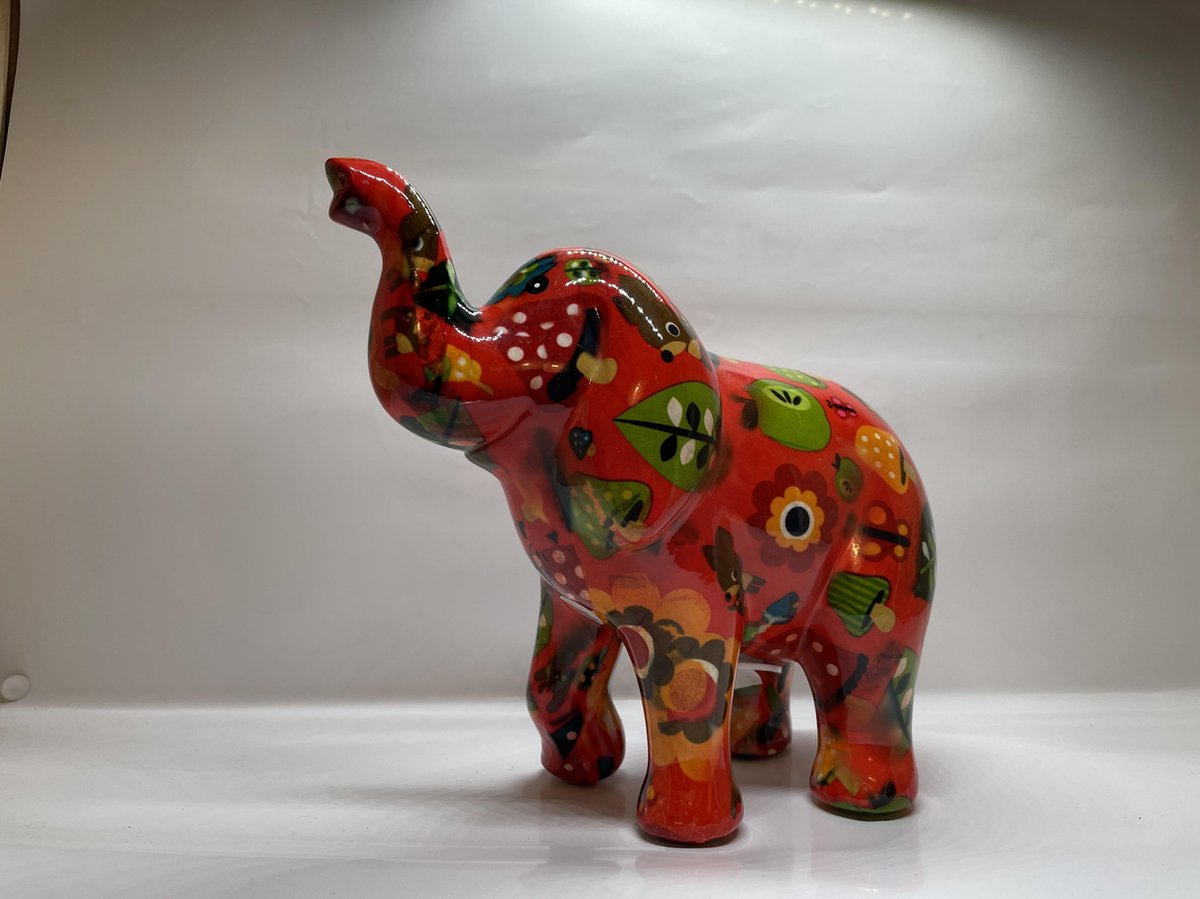 Pomme pidou olifant zara rood met padestoelen