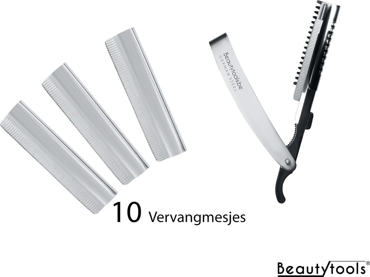 Beautytools Vervangmesjes Feather mesjes Styling Messen/ Scheermessen (10 Mesjes) - (SR-2731)