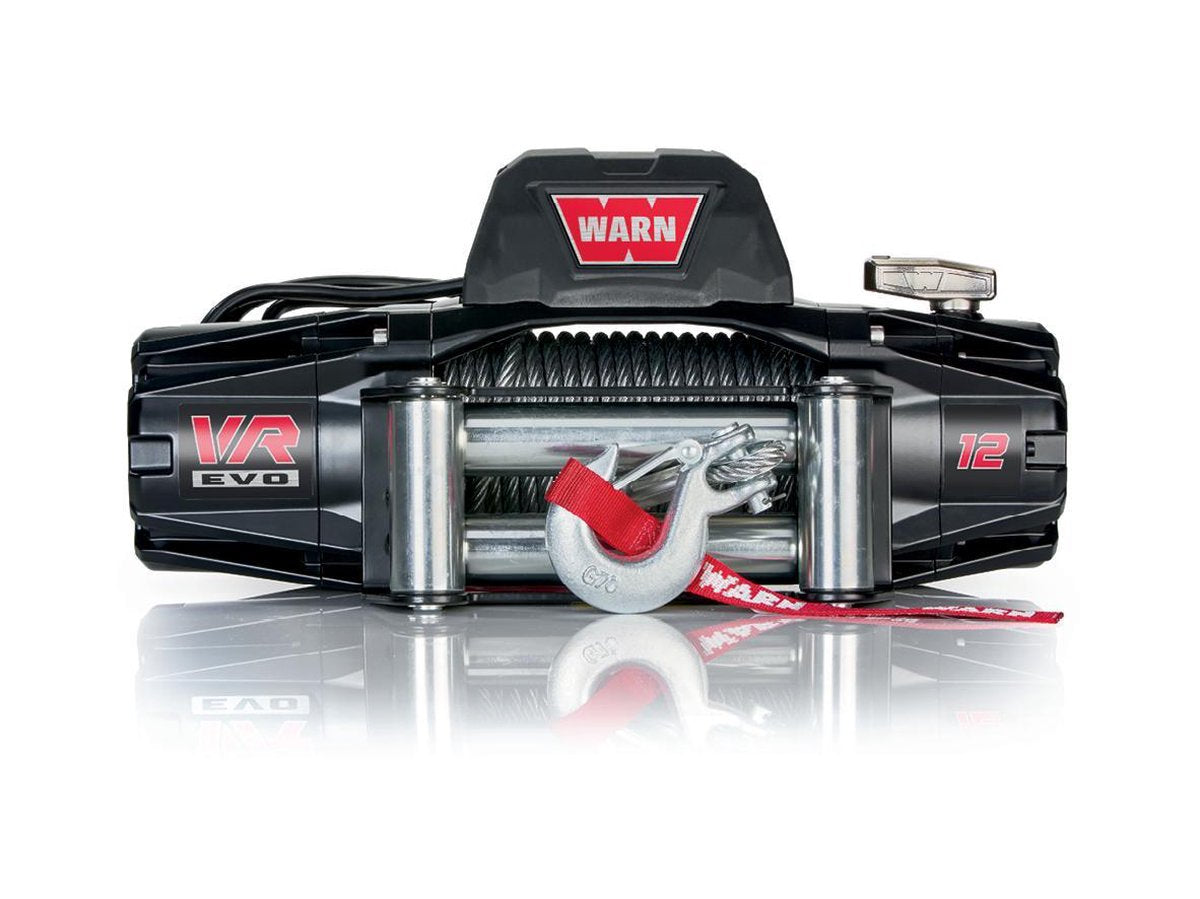 Warn VR EVO 12 12V - Elektrische lier met staalkabel