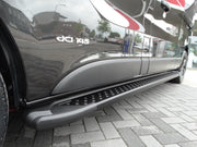 Treeplanken Mercedes Vito Aluminium & Zwart | Mercedes Vito 2003+ 2014+ | L3 Aluminium Zwart