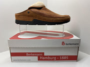 BERKEMANN- dames pantoffels - wollen – comfort – Remonda  – whisky bruin – maat 42