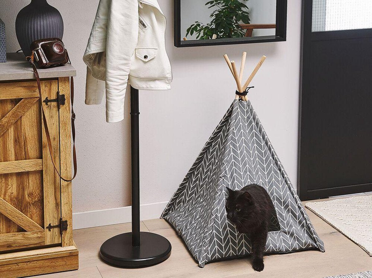 Beliani ARPACIK - Dierenbed - grijs - polyester