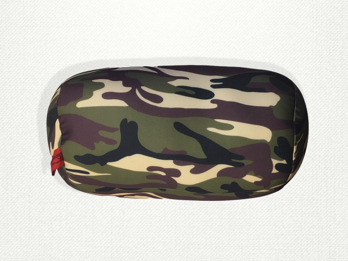 Cuddlebug Nekkussen | Camo Groen | Reizen/Relaxen