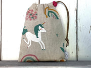MixG | Knikkerzak | Unicorn - regenboog| Meisje