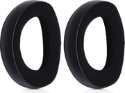 kwmobile 2x oorkussens voor Sennheiser HD820 koptelefoons - imitatieleer - voor over-ear-koptelefoon - zwart