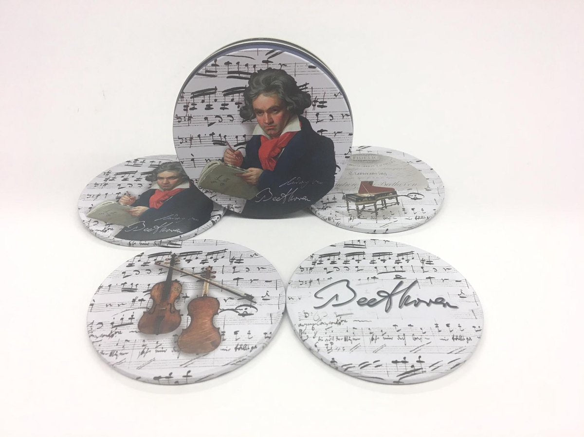 Set onderzetters Ludwig von Beethoven