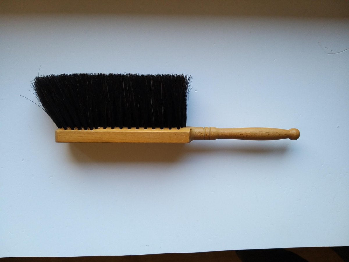 Handveger Hout met Paardenhaar 30 cm