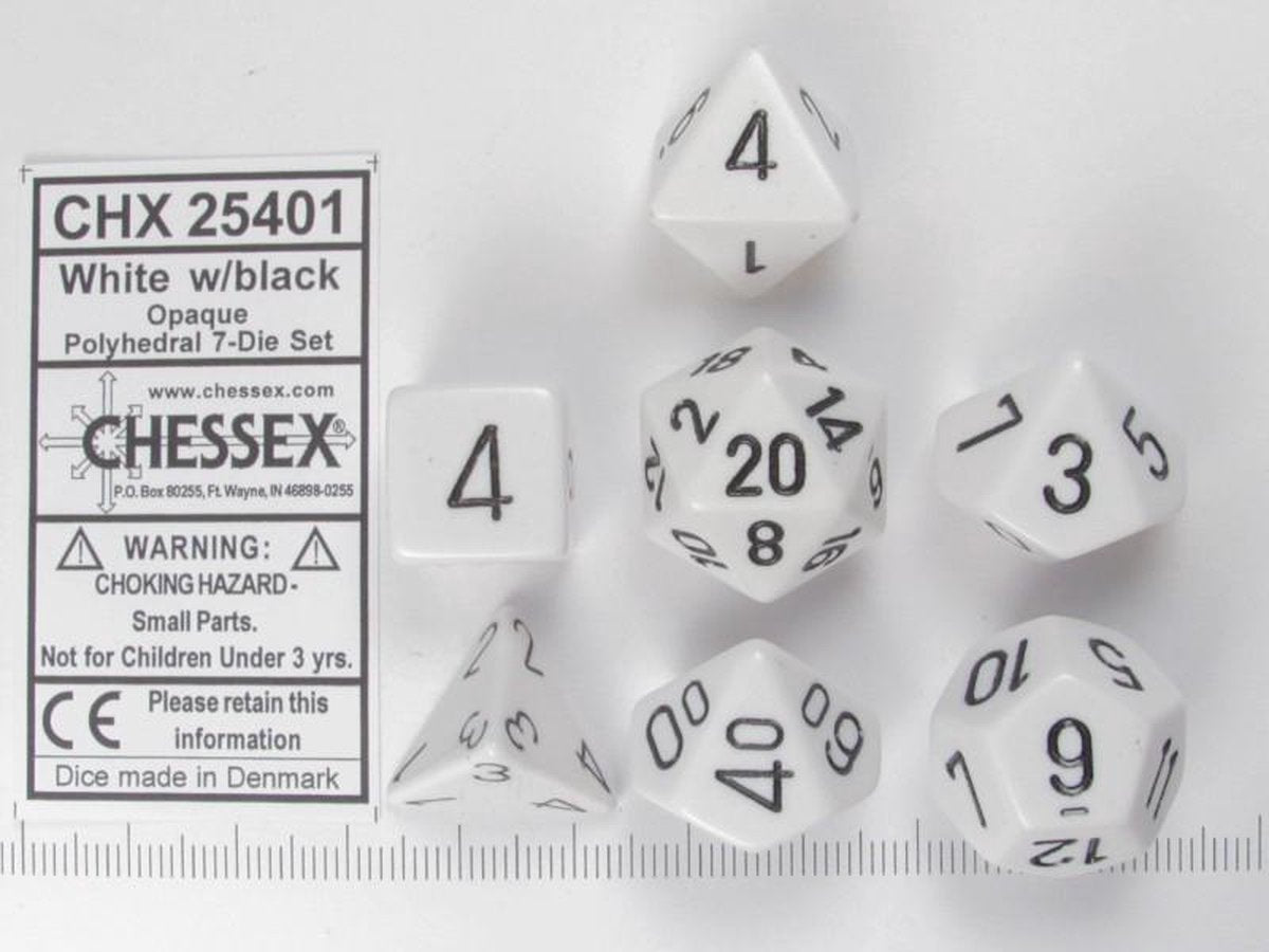 Chessex dobbelstenen set