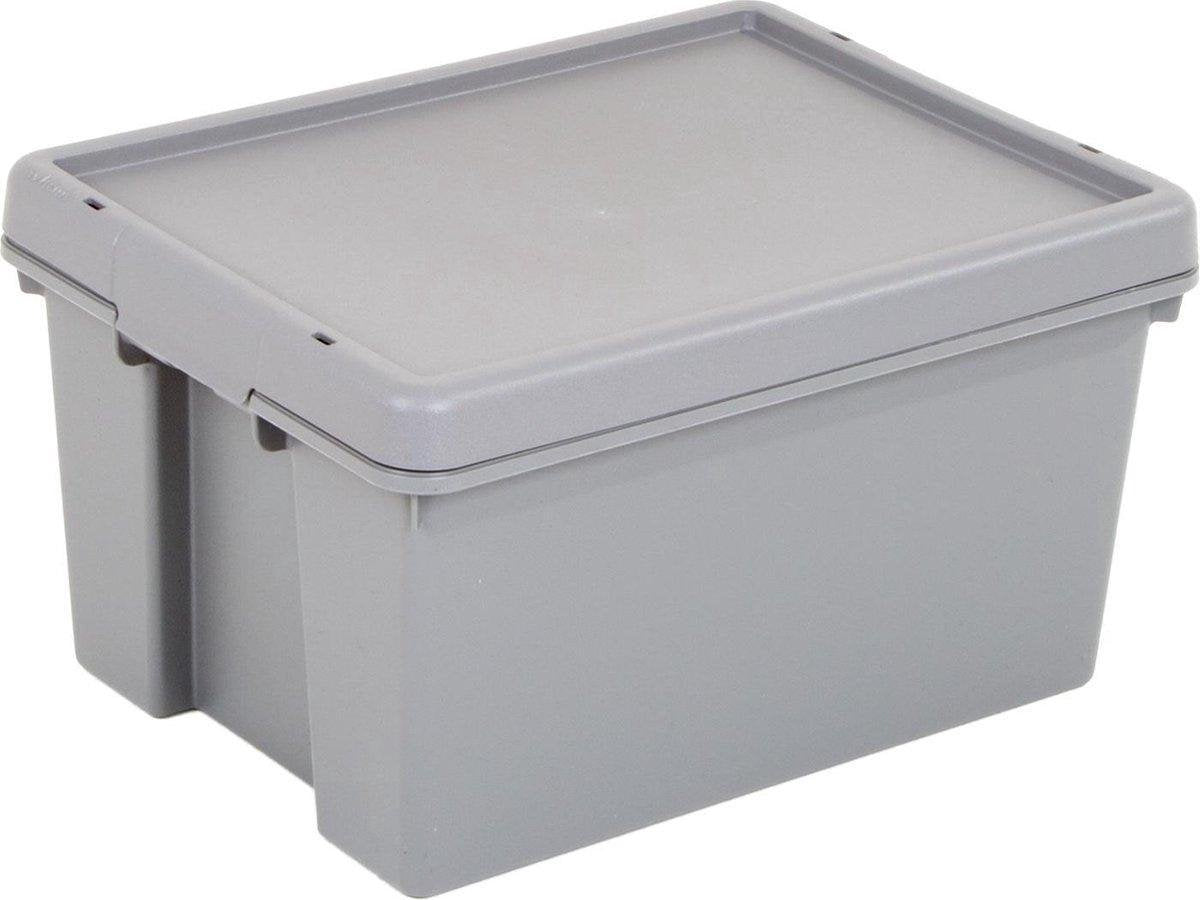 Wham Opbergbox Bam Upcycled 16 Liter Grijs