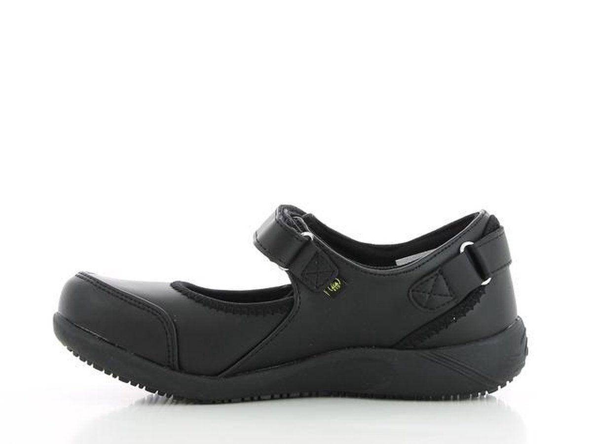 OXYPAS NELIE : Comfortabele ballerina in leder - Maat 36 - Zwart