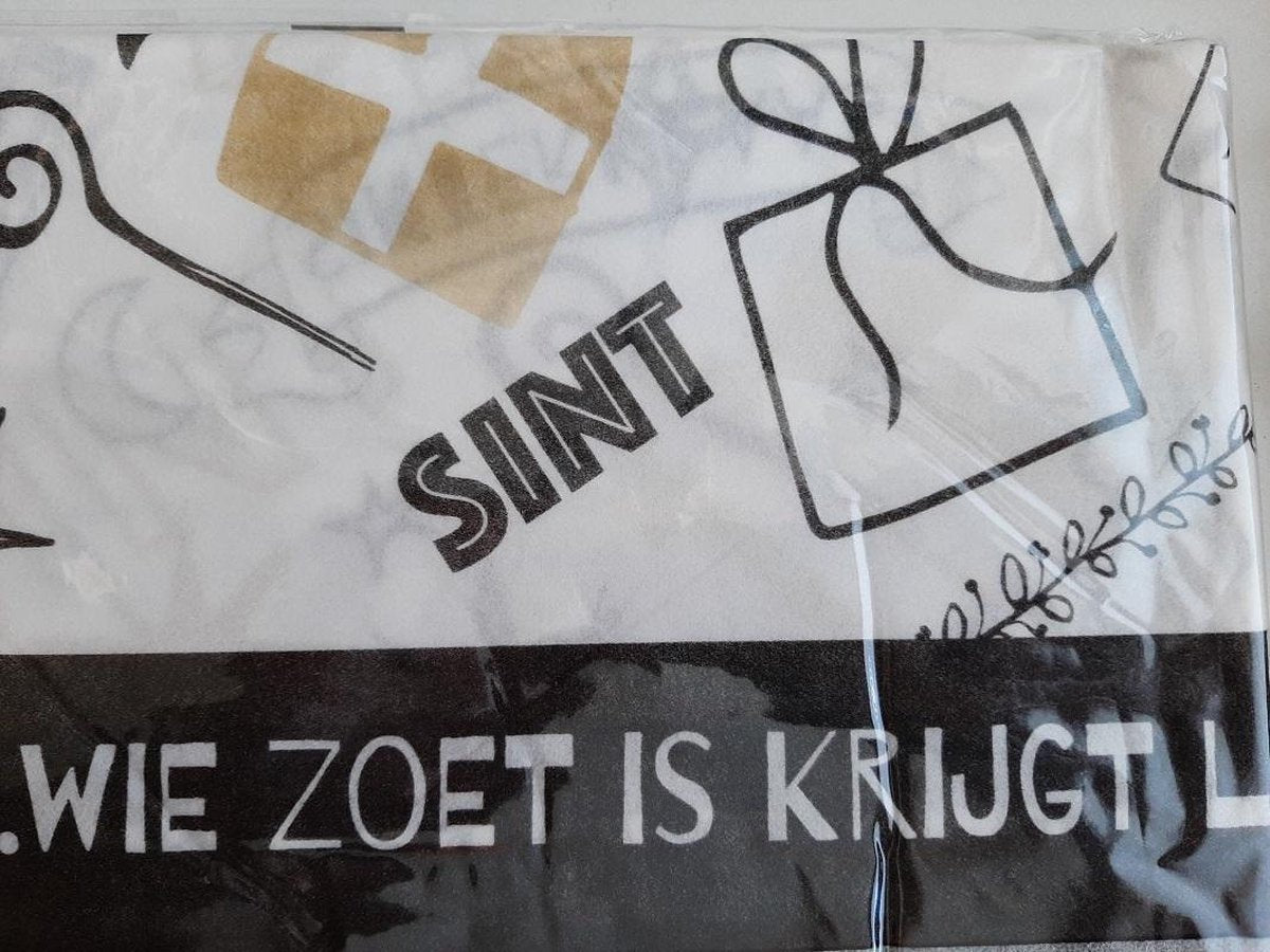 Sinterklaas tafelkleed 180x130