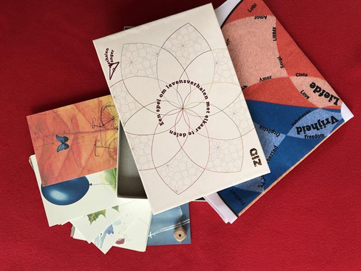 VerhalenVanger - gezelschapsspel - vertellen - persoonlijk - delen - familie