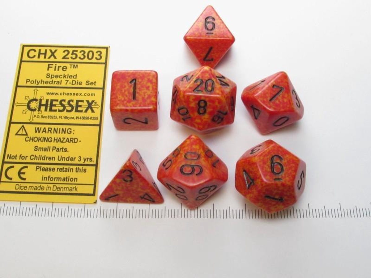 Chessex dobbelstenen set