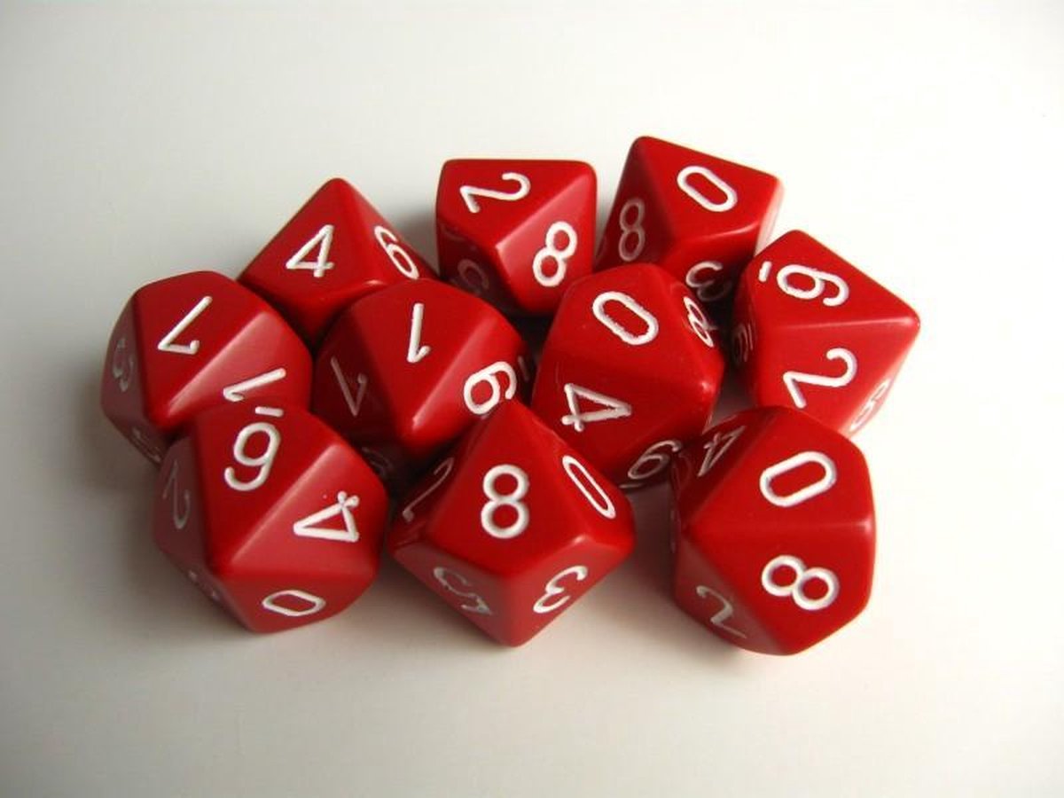 Chessex dobbelstenen set