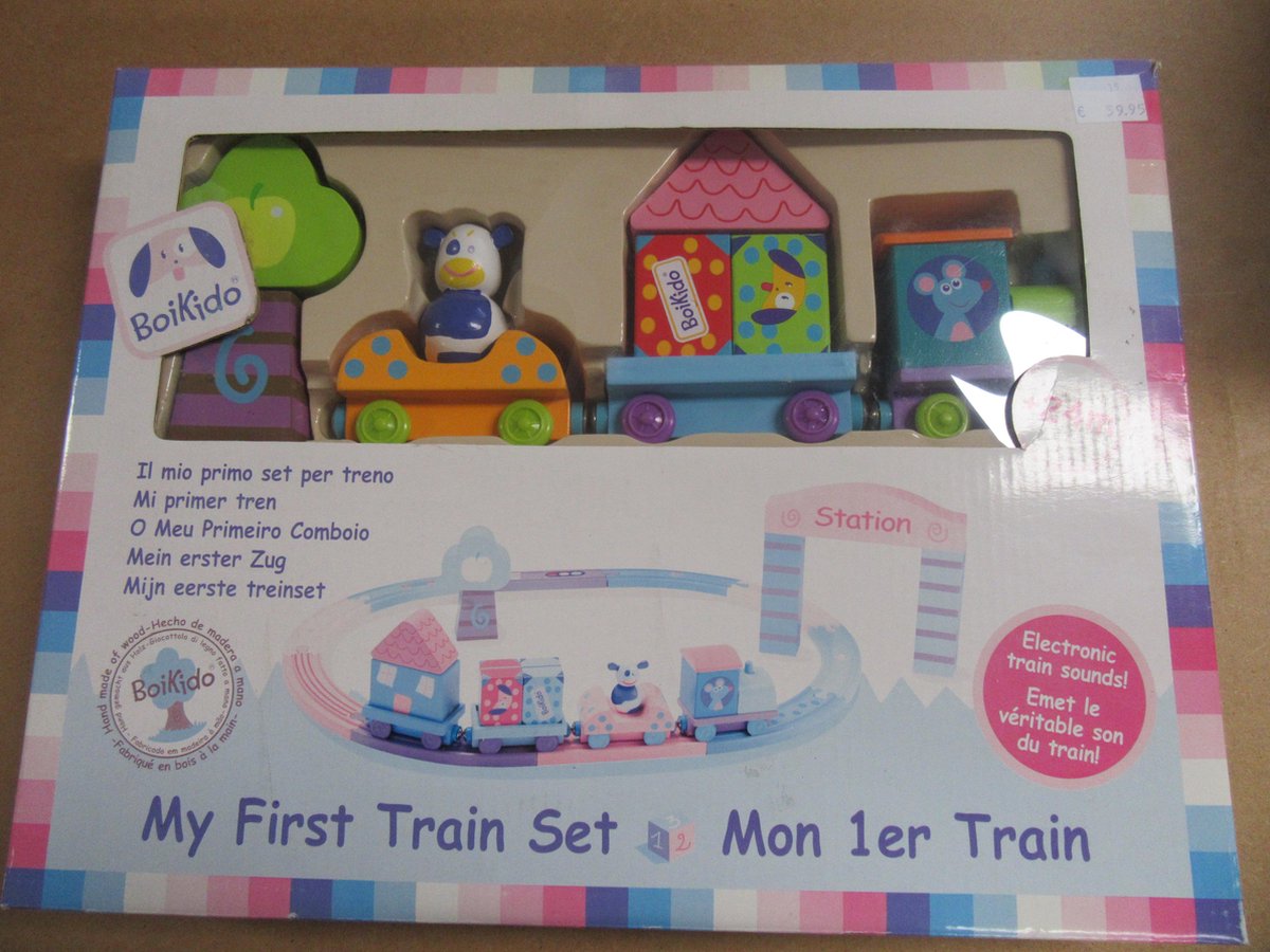 Bobido my first train set