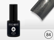 Awesome # 84 Grijs Antraciet (donker) Fijne Glitter