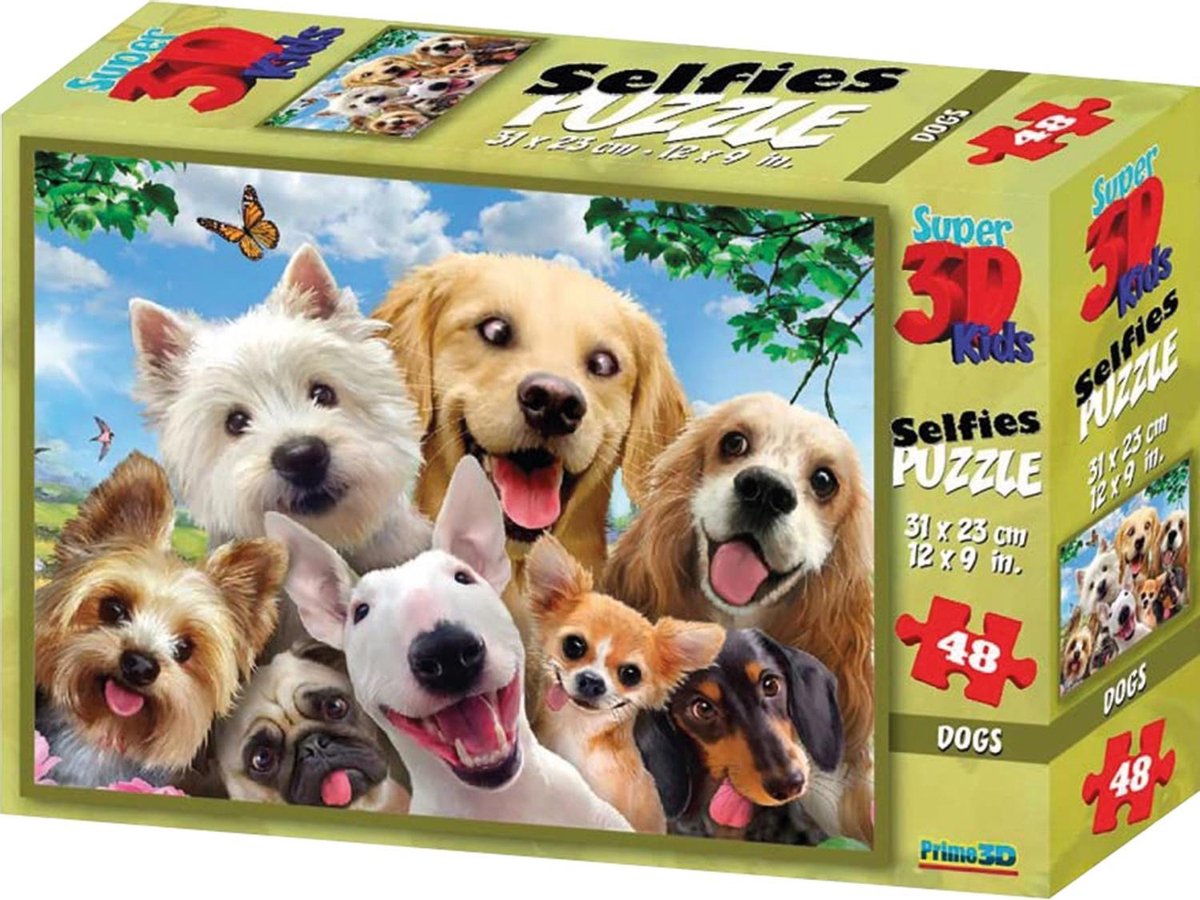 Philos 3D Puzzel Dog Selfie