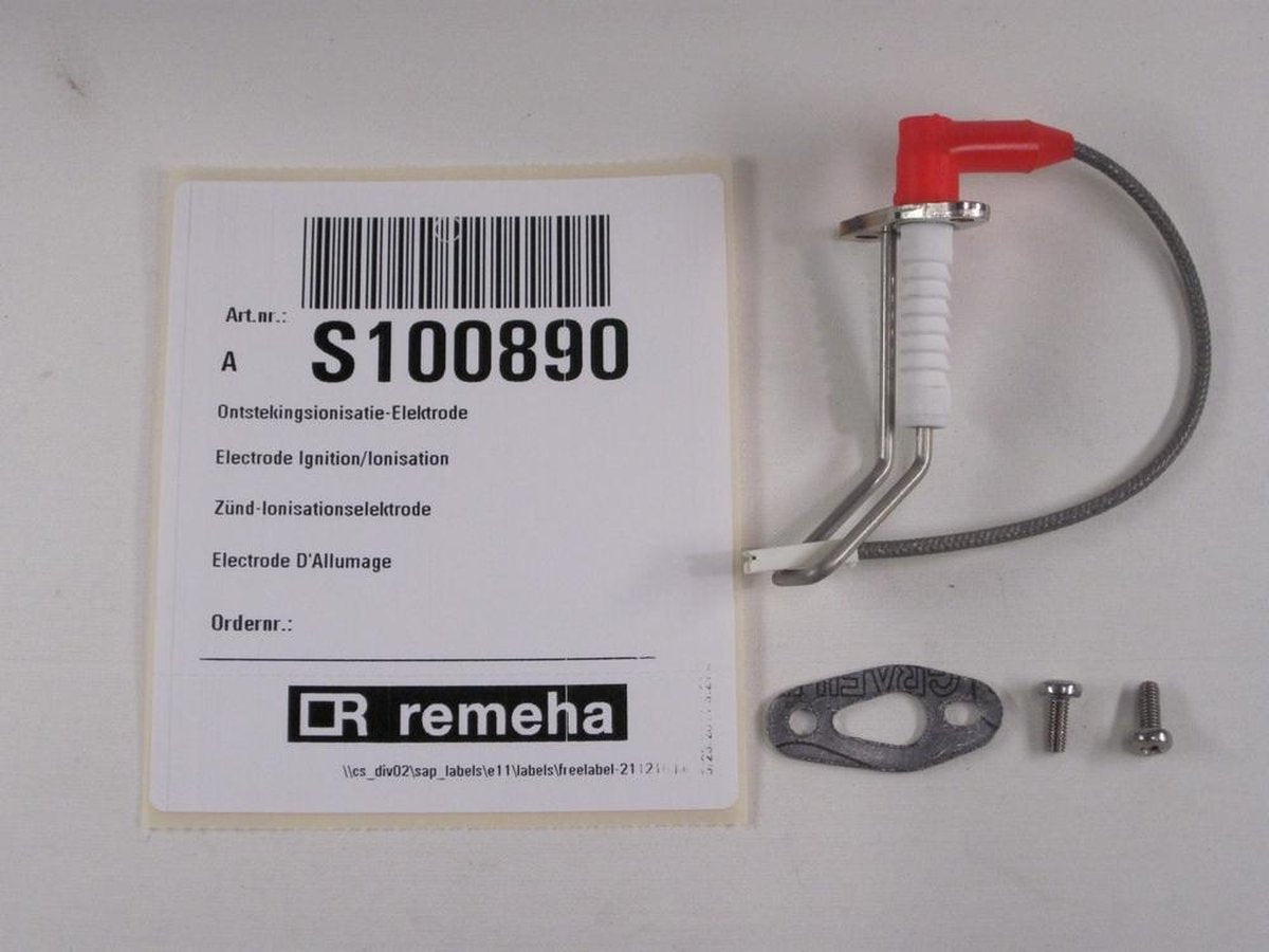 Remeha Calenta ontstekingsionisatie-elektrode