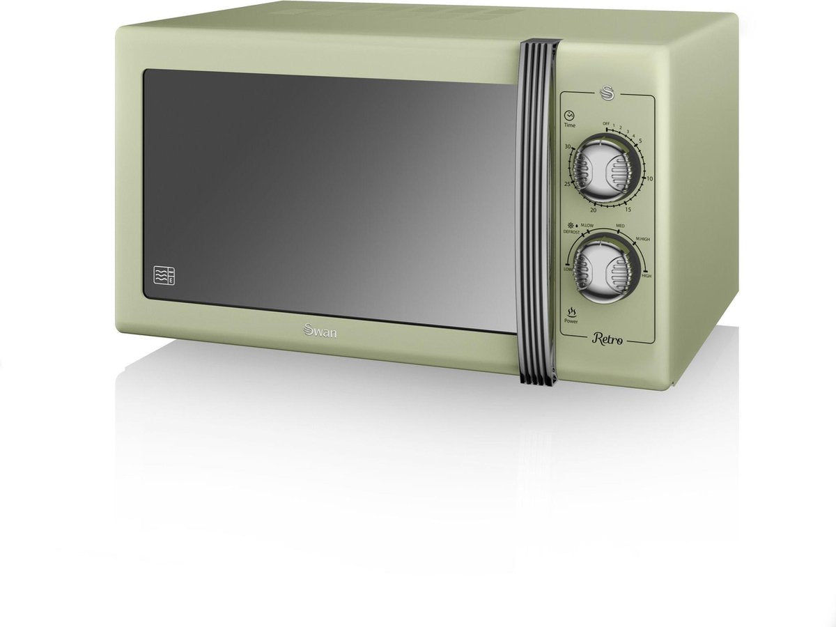 Swan Retro Magnetron – 25 Liter Inhoud – Groen