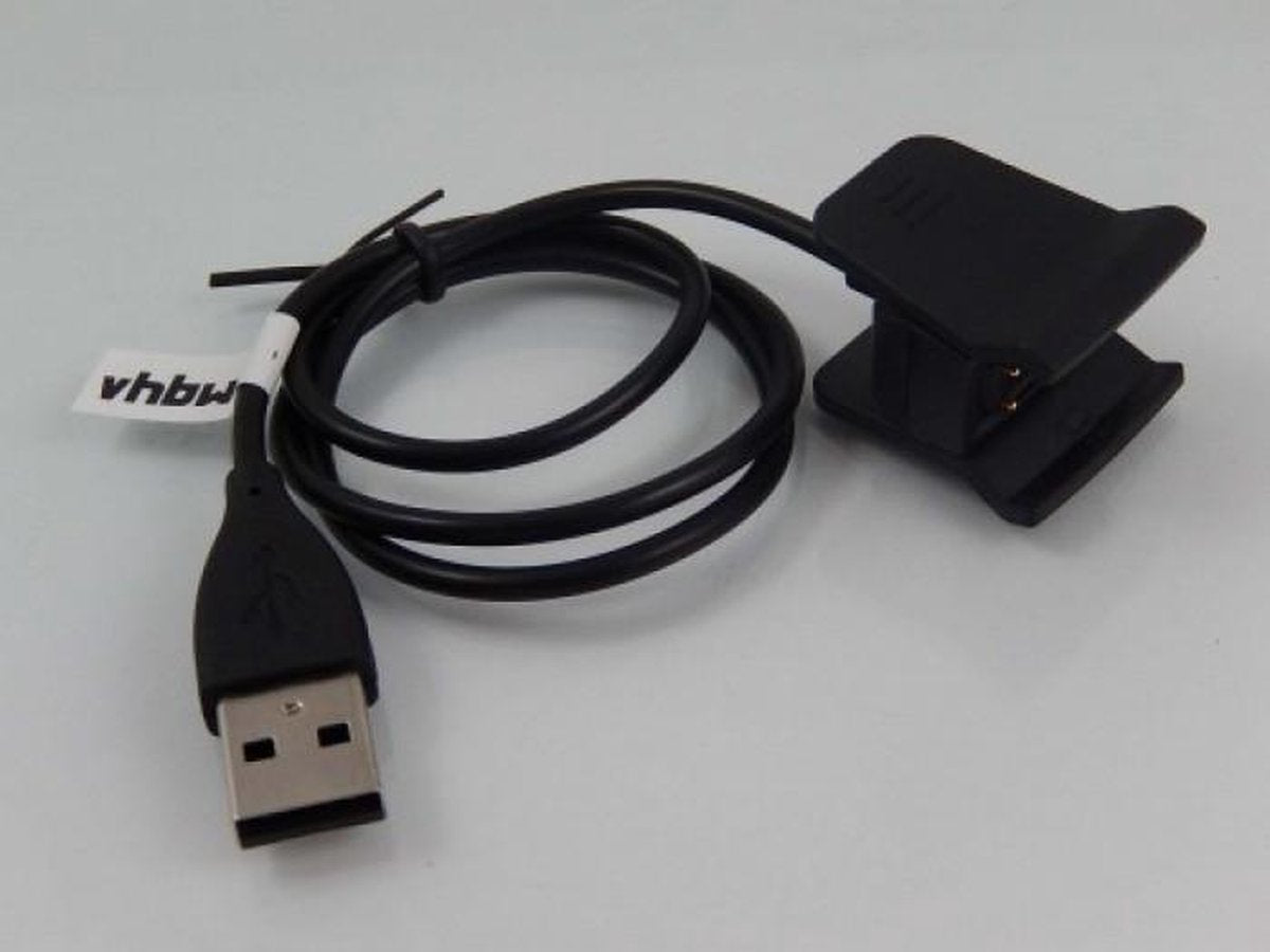 VHBW Oplaadkabel voor Fitbit Alta HR met reset knop - 0