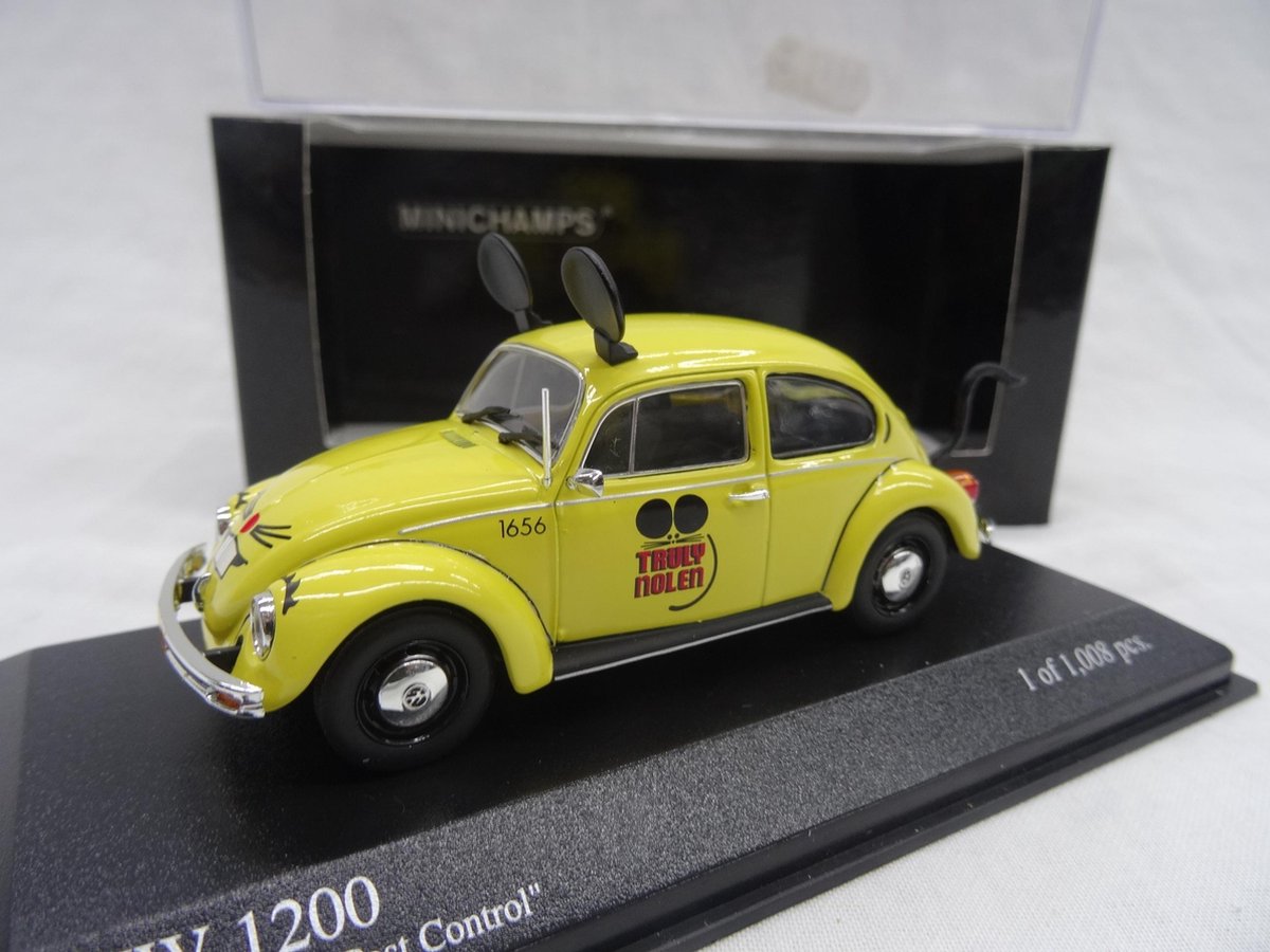 Minichamps - Volkswagen 1200 1983 - "Truly Nolen Pest Control" - Limited 1008 pcs. - Schaal 1:43