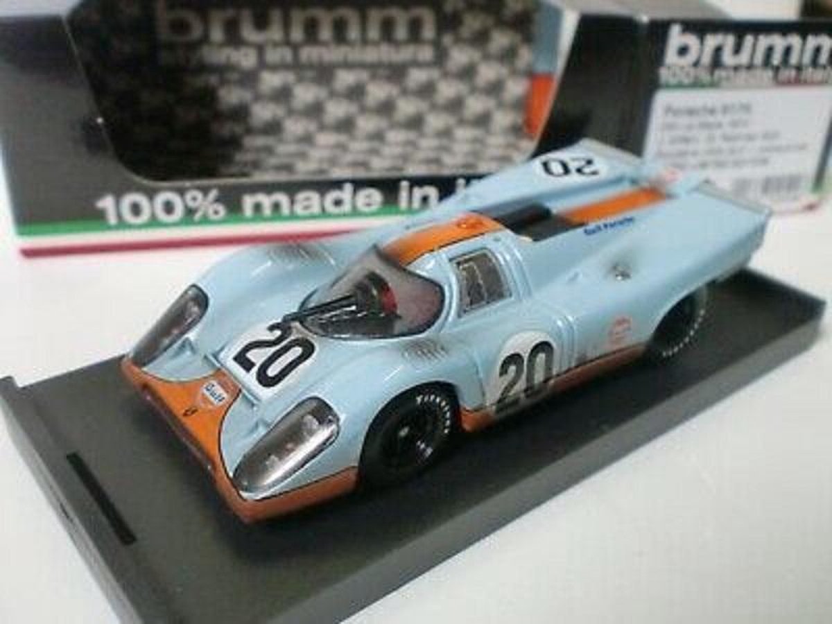 Porsche 917K 24Hrs Le Mans 1970 #20 Dirty Version "Gulf" J.Siffert - B.Redman 1-434 Brumm